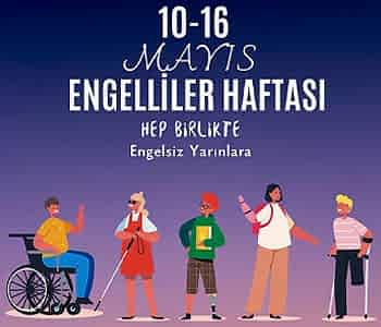 Engelsiz bir dünya için hep birlikte çalışalım. Engelliler Günü'nde, farkındalığı artırarak birlikte daha güçlü olabiliriz.